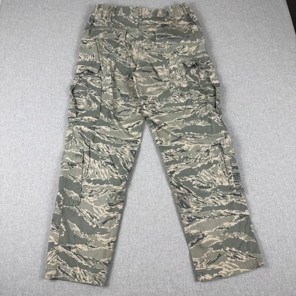US Air Force DSCP Mens Tiger Stripe Digital Camo Cargo Pants 32S Military